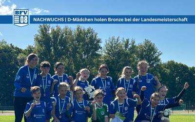 D-Mädchen holen Bronze bei Landesmeisterschaft
